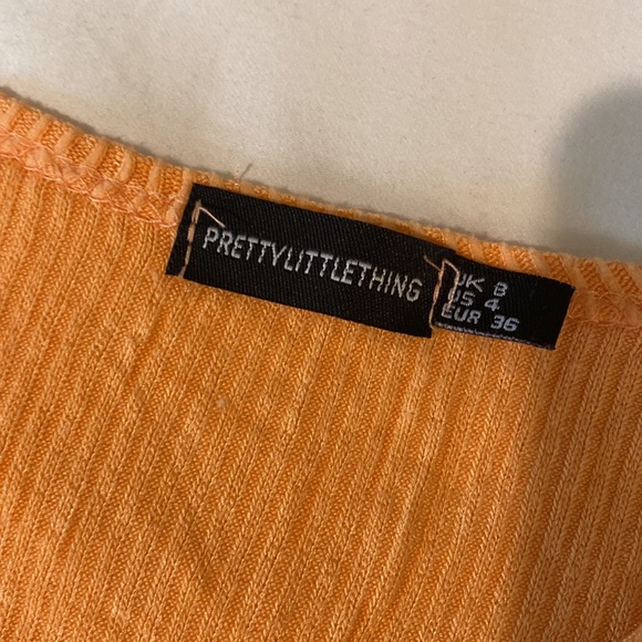 Orange crop top - Picture 2 of 5